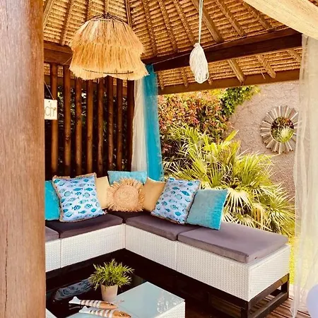Villa Tikki Fuer 6 Pers., Karibikfeeling Mit Pool Und Garten * Grimaud